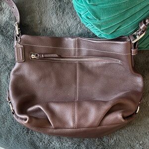 Coach Brown Leather Crossbody Bag